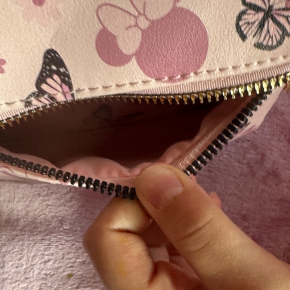 Disney Mini Pink Butterfly Backpack - Picture 9 of 11